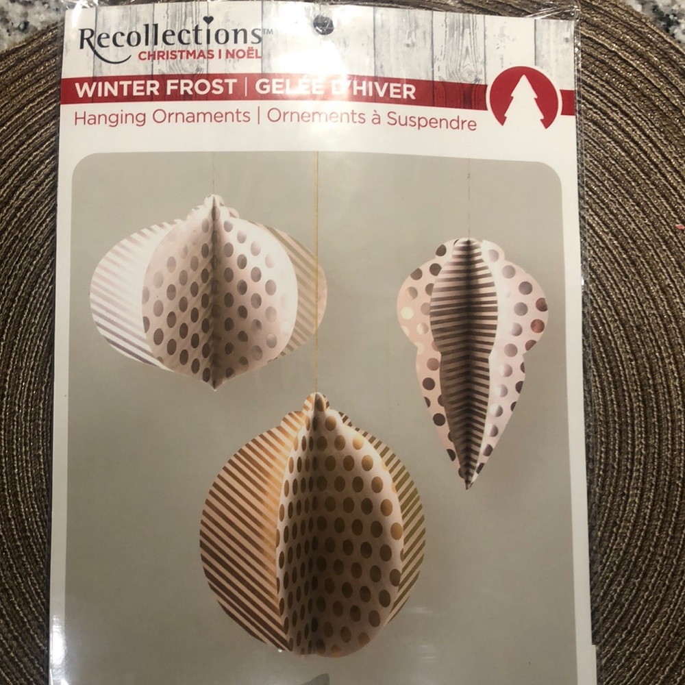 Recollections Christmas Hanging Ornaments
